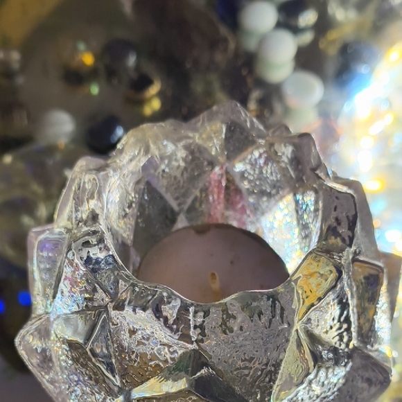 Glass Art Piece - Candle Holder - Picture 7 of 8